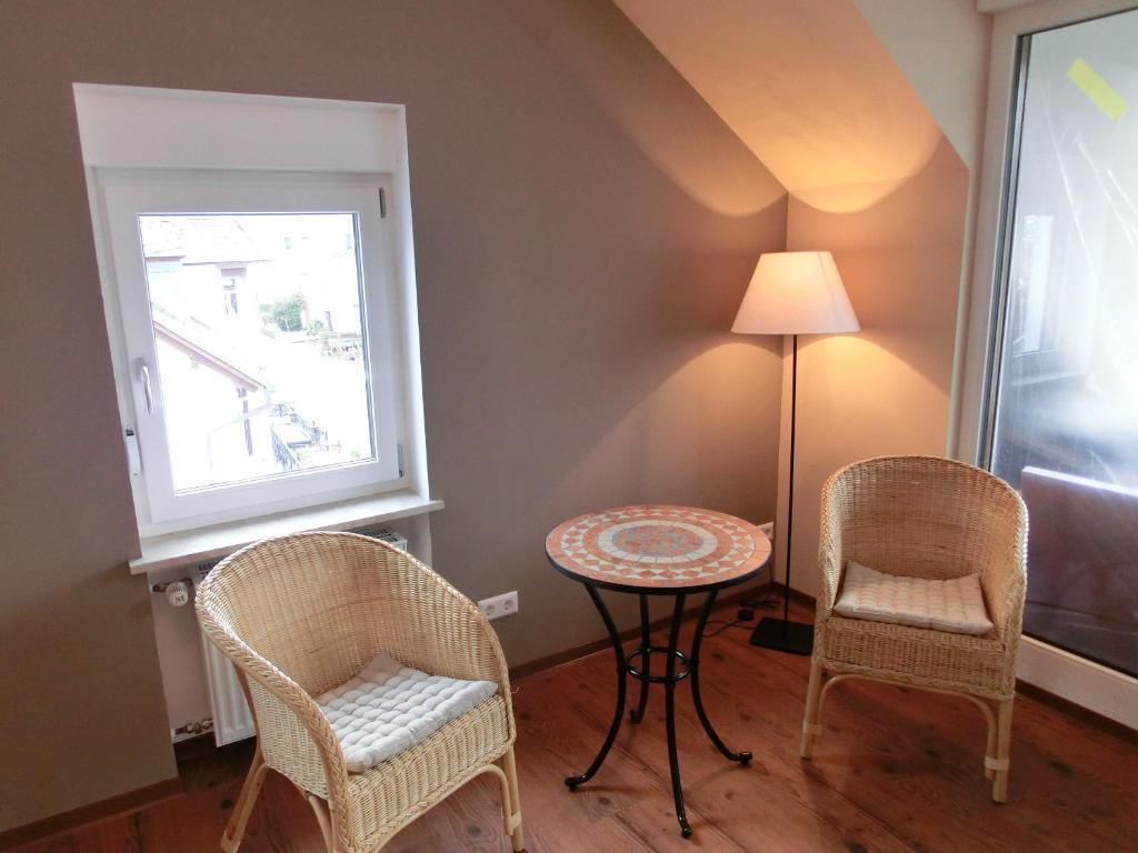 Bed and Breakfast Ferienweingut Hirschen Schulstrasse Burg  Pokój zdjęcie